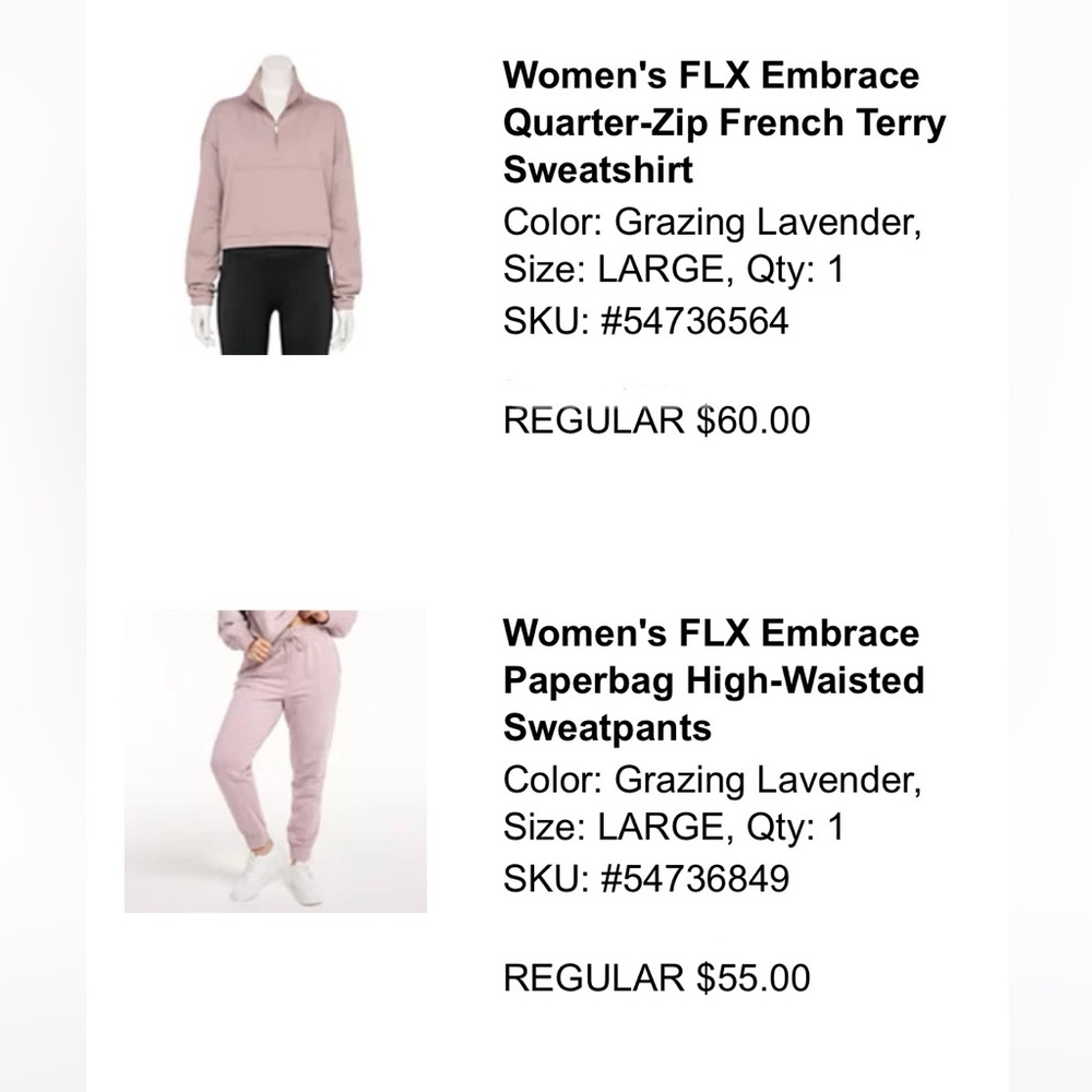 FLX Embrace Sweat Set